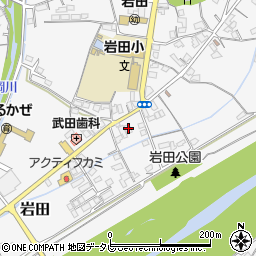 和歌山県西牟婁郡上富田町岩田1562-5周辺の地図