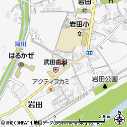 和歌山県西牟婁郡上富田町岩田1647周辺の地図