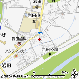 和歌山県西牟婁郡上富田町岩田1562-3周辺の地図