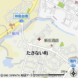和歌山県田辺市たきない町2周辺の地図