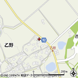 福岡県宮若市乙野457周辺の地図