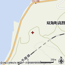 愛媛県伊予市双海町高野川533周辺の地図