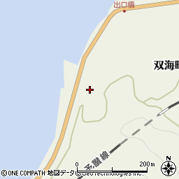 愛媛県伊予市双海町高野川324周辺の地図