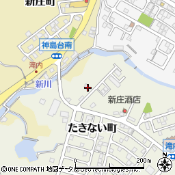 和歌山県田辺市たきない町1-8周辺の地図