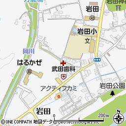 和歌山県西牟婁郡上富田町岩田1652周辺の地図