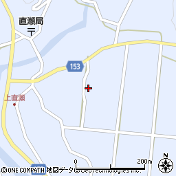 愛媛県上浮穴郡久万高原町直瀬2992周辺の地図