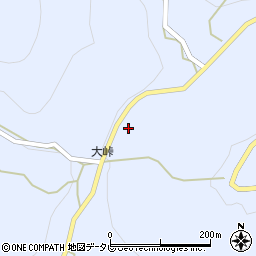 高知県土佐郡土佐町地蔵寺610周辺の地図