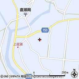 愛媛県上浮穴郡久万高原町直瀬2784周辺の地図