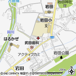 和歌山県西牟婁郡上富田町岩田1653周辺の地図