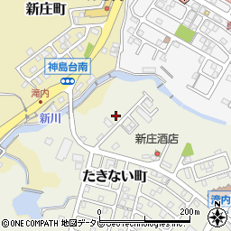和歌山県田辺市たきない町1周辺の地図