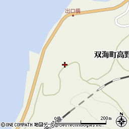 愛媛県伊予市双海町高野川519周辺の地図