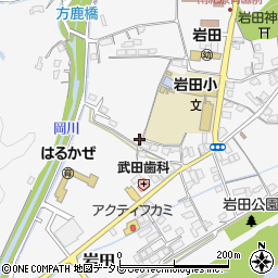 和歌山県西牟婁郡上富田町岩田1661周辺の地図