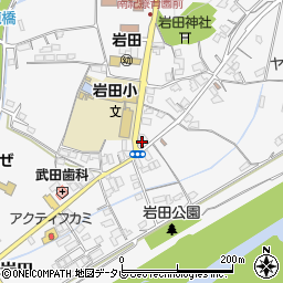 和歌山県西牟婁郡上富田町岩田1643周辺の地図