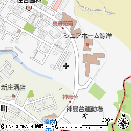 和歌山県田辺市神島台10周辺の地図
