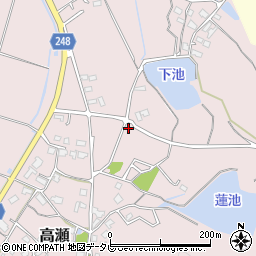福岡県行橋市高瀬615周辺の地図