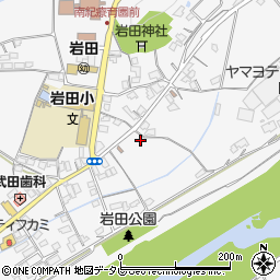 和歌山県西牟婁郡上富田町岩田1579周辺の地図