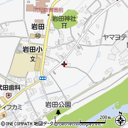 和歌山県西牟婁郡上富田町岩田1602周辺の地図