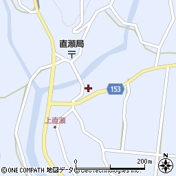 愛媛県上浮穴郡久万高原町直瀬2819周辺の地図
