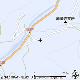 高知県土佐郡土佐町地蔵寺1248周辺の地図