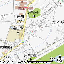 和歌山県西牟婁郡上富田町岩田1625周辺の地図