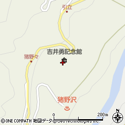 吉井勇・記念館周辺の地図