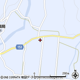 愛媛県上浮穴郡久万高原町直瀬2742周辺の地図