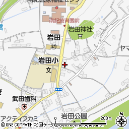 和歌山県西牟婁郡上富田町岩田1630周辺の地図