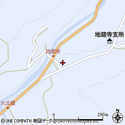 高知県土佐郡土佐町地蔵寺1232周辺の地図