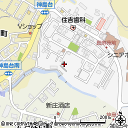 和歌山県田辺市神島台24周辺の地図