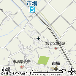 福岡県田川郡福智町市場439周辺の地図