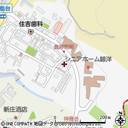 和歌山県田辺市神島台11周辺の地図