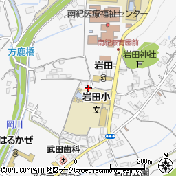 和歌山県西牟婁郡上富田町岩田1759-3周辺の地図