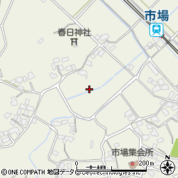 福岡県田川郡福智町市場周辺の地図