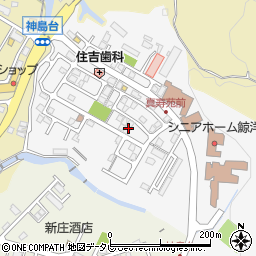 和歌山県田辺市神島台19周辺の地図