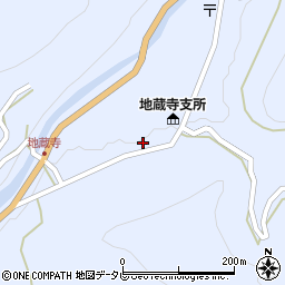 高知県土佐郡土佐町地蔵寺1215周辺の地図