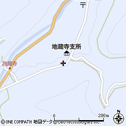 高知県土佐郡土佐町地蔵寺1193周辺の地図