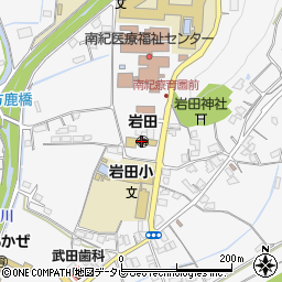 岩田幼稚園周辺の地図