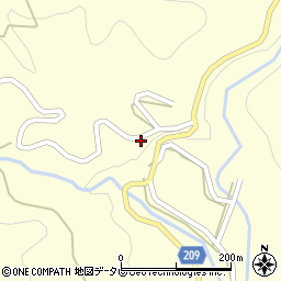 愛媛県上浮穴郡久万高原町上畑野川甲-2314周辺の地図