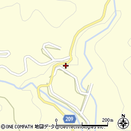 愛媛県上浮穴郡久万高原町上畑野川2269周辺の地図