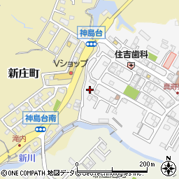和歌山県田辺市神島台26周辺の地図