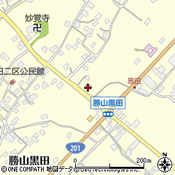 黒田郵便局 ＡＴＭ周辺の地図