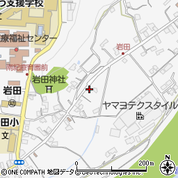 和歌山県西牟婁郡上富田町岩田1618周辺の地図