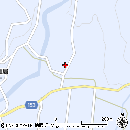 愛媛県上浮穴郡久万高原町直瀬2611周辺の地図