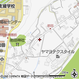 和歌山県西牟婁郡上富田町岩田1616周辺の地図