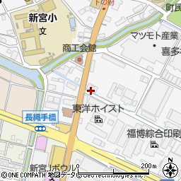 ニューロング株式会社　福岡営業所周辺の地図