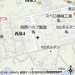 岡野バルブ製造株式会社　行橋工場周辺の地図