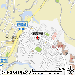 和歌山県田辺市神島台13周辺の地図