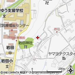 和歌山県西牟婁郡上富田町岩田2556周辺の地図