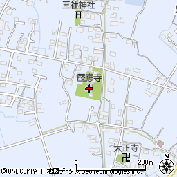 歴應寺周辺の地図