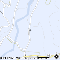 愛媛県上浮穴郡久万高原町直瀬2643周辺の地図